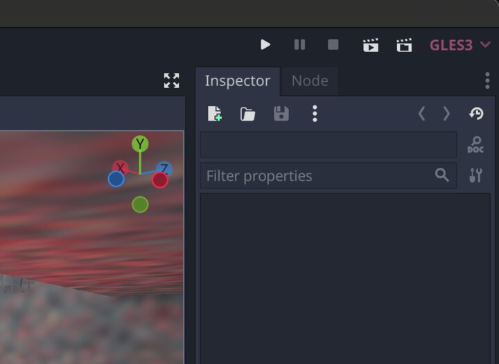 Screenshot of Godot Engine